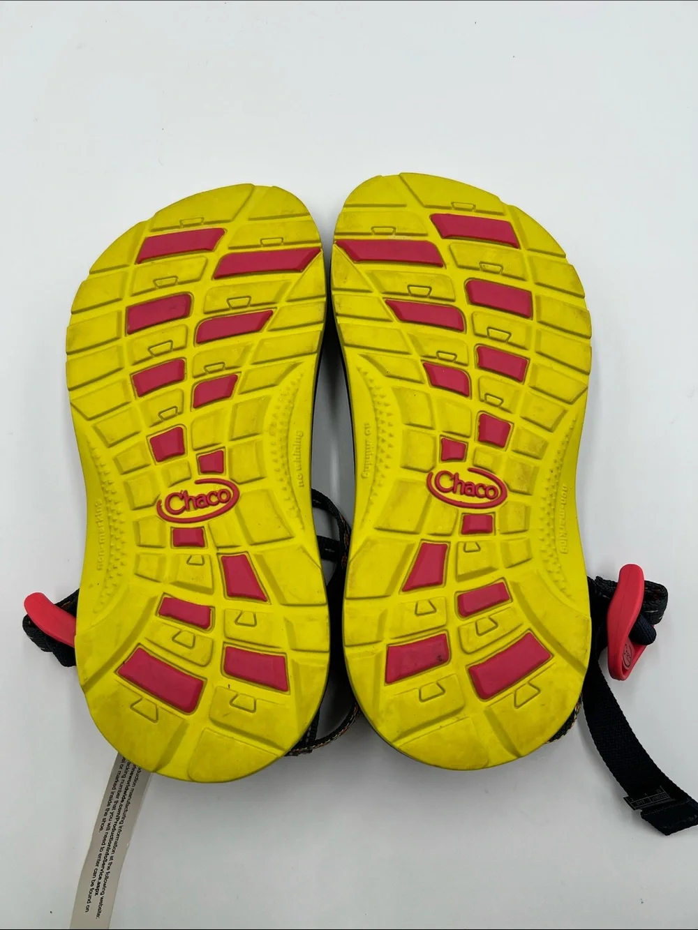 Chaco ZX1 strappy sandal woven strap blue yellow water kids youth 2